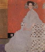 Gustav Klimt fritza von riedler oil painting